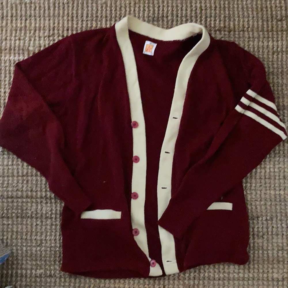 📕✏️ Vintage 1980s Style Brand A+ Junior High School Sweater Jack Antonoff 📚🎓